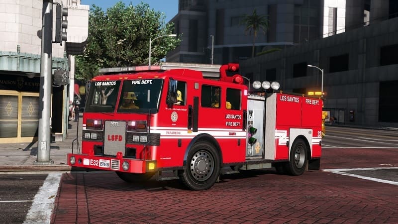 GTA 6 Fire truck