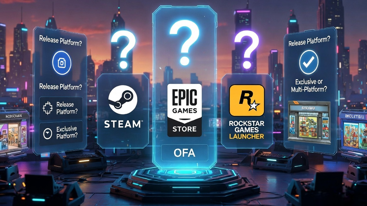 GTA 6 Be on Steam, Epic Games Store