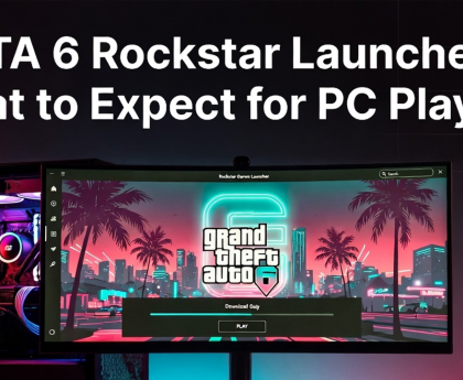 GTA 6 Rockstar Launcher