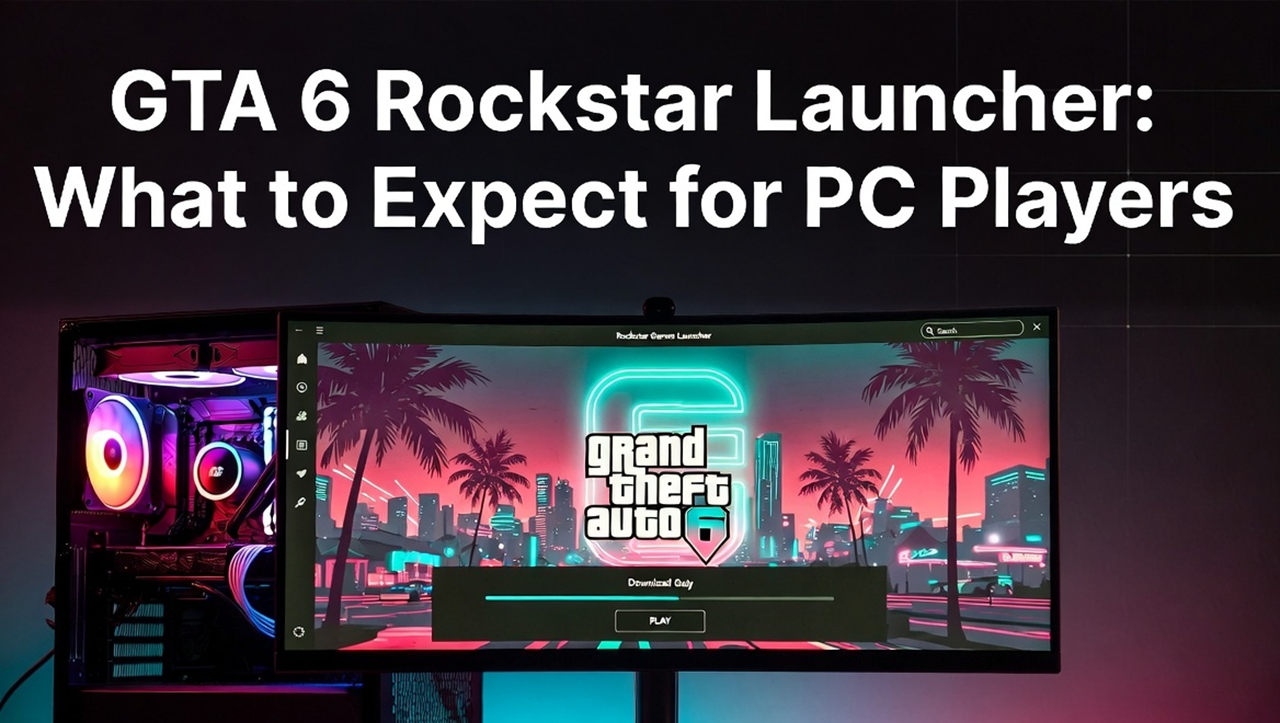 GTA 6 Rockstar Launcher