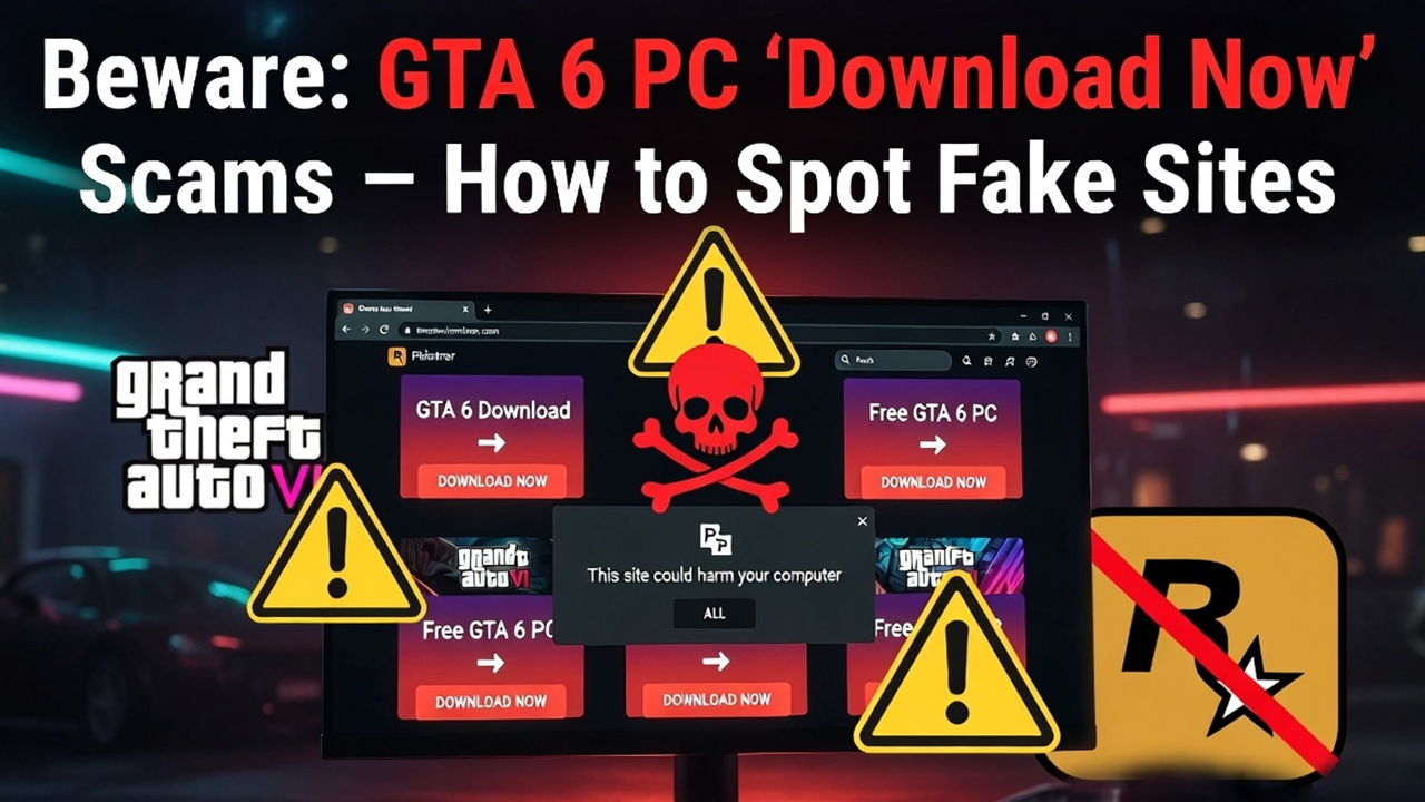 GTA 6 PC "Download Now" Scams